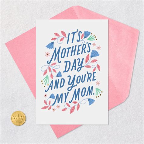 Heres Your Card Funny Mothers Day Card For Mom Greeting Cards Hallmark