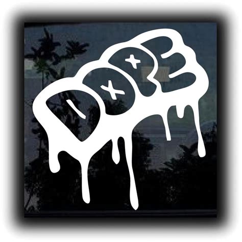 Dope Drip Jdm Car Window Decal Stickers Made In Usa