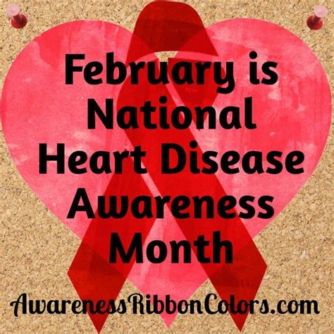 February Is National Heart Disease Awareness Month Get Involved With