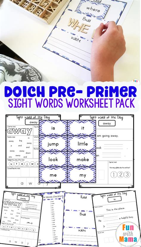 Printable Dolch Word Lists A To Z Teacher Stuff Printable Pages