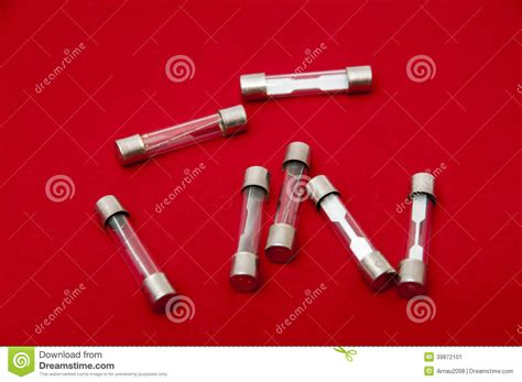 Small Fuses Stock Image Image Of Electricity Protective 39872101