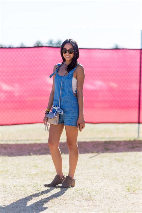 11 Coachella Inspired Ways To Style Denim Shorts This Summer Everyday