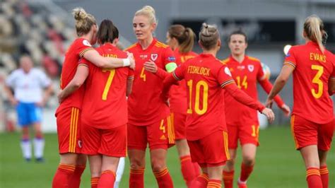 The event, the delayed 60th anniversary of the what are the groups? Women's Euro 2021 qualifiers: Wales 4-0 Faroe Islands ...