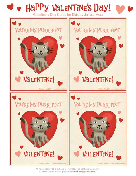 Printable Valentines Cards Free Kids
