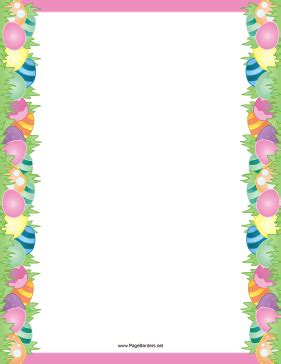 Bookmark this page or save it to pinterest, because you'll find a wealth of ideas here for keeping your kids. Easter Egg Purple Border