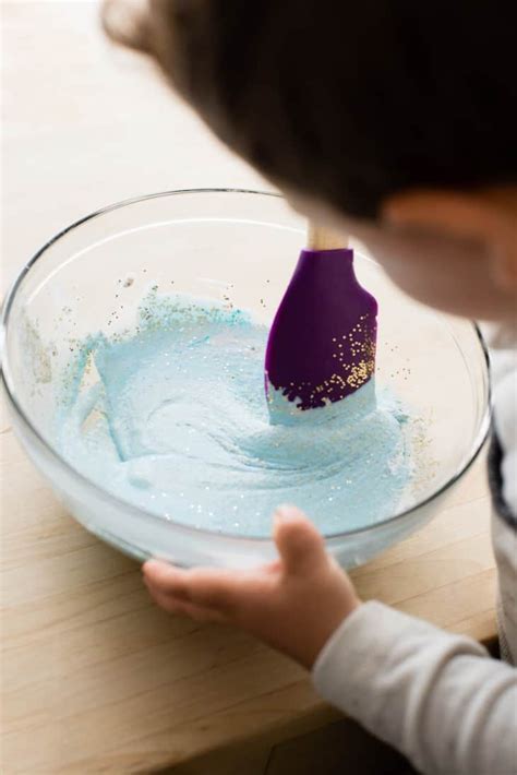 How To Make 3 Ingredient Slime Without Borax Recipe Baking Soda