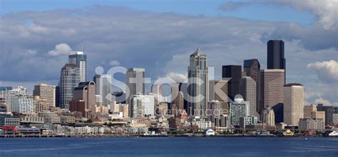 Seattle Waterfront Stock Photo Royalty Free Freeimages