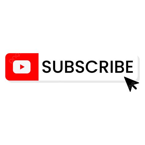 Subscribe Button Text Reminder Icon For Youtube Vector Subscribe