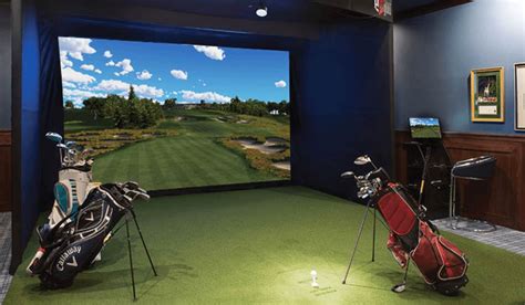 Signature Golf Simulator Commercial Grade With E6