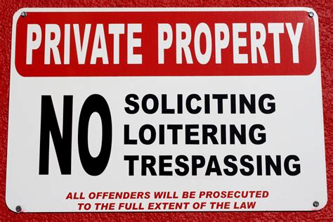 Private Property Sign Picture | Free Photograph | Photos Public Domain