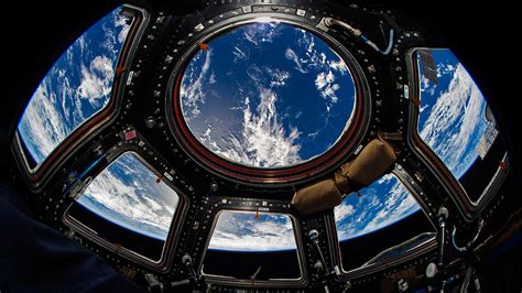 International Space Station Cupola Virtual Backgrounds