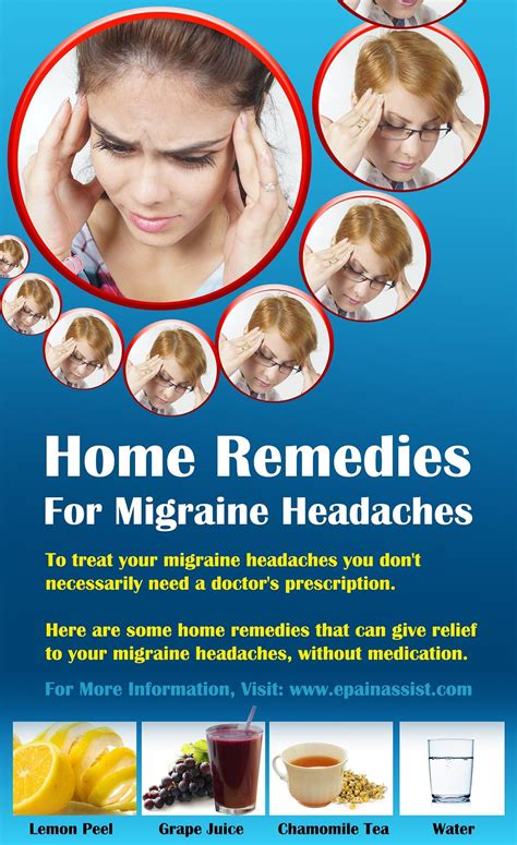 10 Home Remedies To Relieve Migraine Immediately Migraine Home