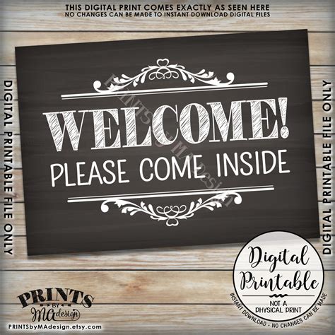 Welcome Sign Please Come In Sign Welcome Display Welcome To The