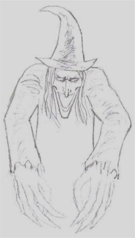 How To Draw A Witch Witches Drawings Art Tutorial Hubpages