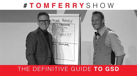 Execute And Get More Done Tomferryshow Tom Ferry