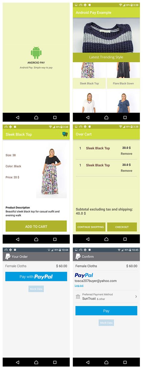 Make an app for android and ios without writing a single line of code. Android E-Commerce Shopping App | Free source code ...