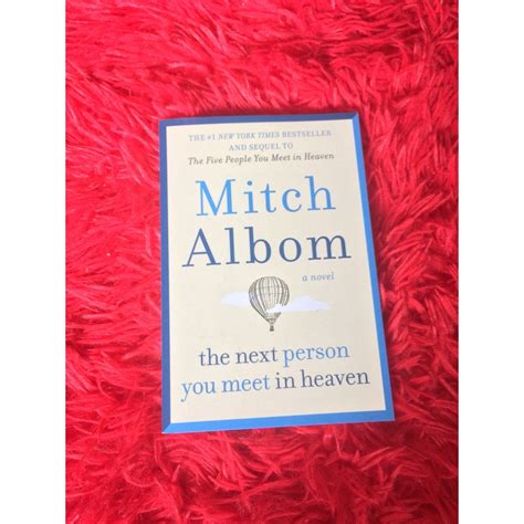 The Next Person You Meet In Heaven By Mitch Albom New Shopee