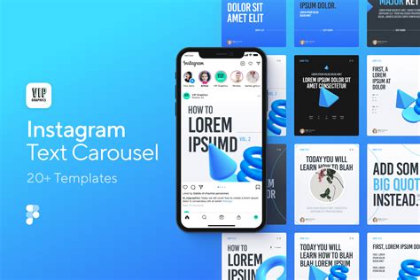 Creative Instagram Carousel Template For Figma Vip Graphics