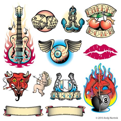Tattoo Clip Art Commercial And Personal Use Etsy