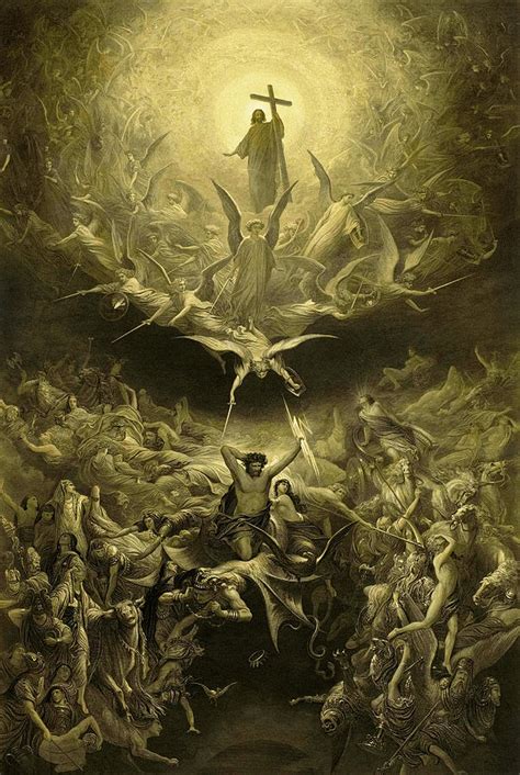 Triumph Of Christianity Over Paganism Painting By Gustave Dore Pixels