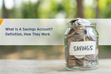 What Is A Savings Account Definition How They Work Nairacompare