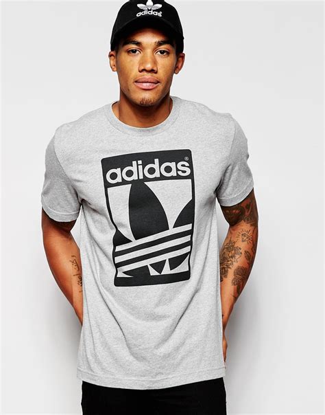 Footwear, apparel, exclusives and more from brands like nike, jordan, adidas, vans, and champion. Lyst - Adidas Originals Graphics T-shirt Ab8047 in Gray ...