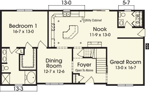 Want to discover more information about manufactured, modular, and mobile homes? Asheville by Simplex Modular Homes Two Story Floorplan