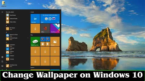 Guide How To Change Wallpaper On Windows 10 Very Easily Youtube