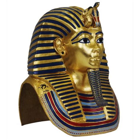 Egyptian Pharaoh King Tutankhamun Mask Replica Of Tut Mask 21cm 8in High 205 00 Picclick