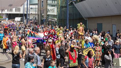 Birmingham Pride Sunshine And Rainbows Bbc News
