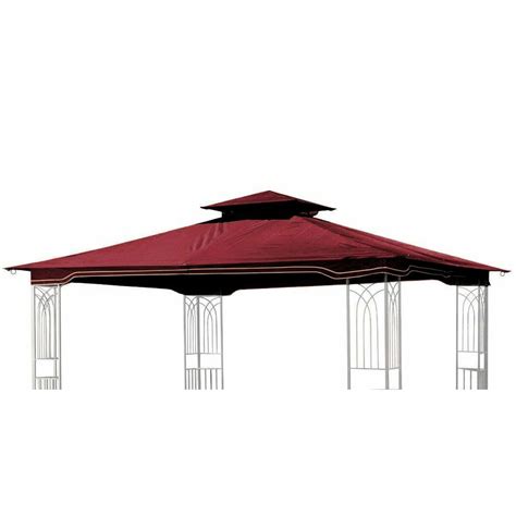 Maroon Replacement Gazebo Canopy For 10 X 12 Regency Ii Patio Gazebo