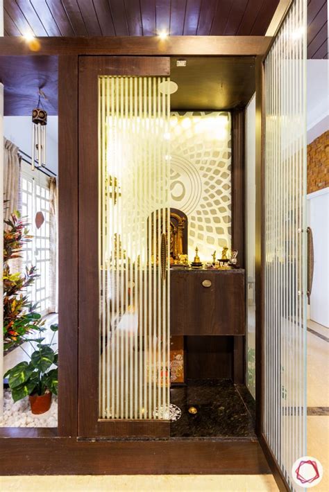 5 Stunning Enclosed Pooja Room Designs That Stand Apart Room Door