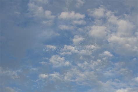 Puffy Clouds And Blue Sky Stock Image Image Of White 102280709