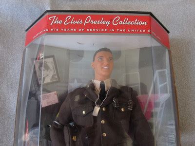 Elvis Presley The Army Years Barbie Type Doll Vintage New In Box