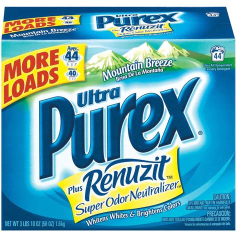 Purex is one of the most widely used laundry detergents in north america. Purex with Crystals Fragrance Fresh Spring Waters Laundry ...