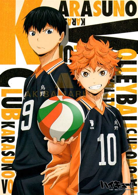 Haikyuu Poster Karasuno High School Volleyball Team Shoyo Anime Stuff