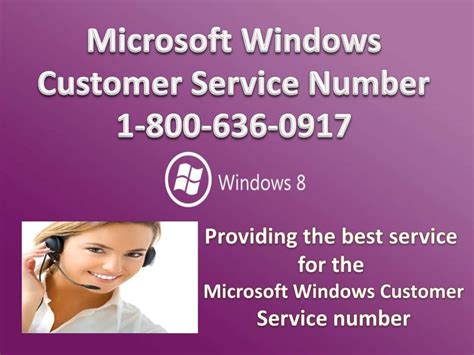 Microsoft Windows Customer Service For Toll Free Number 1 800 636 0917