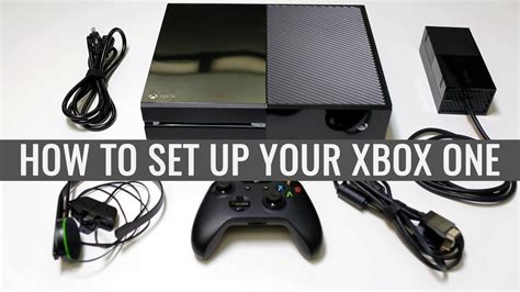 How To Set Up The Xbox One Youtube