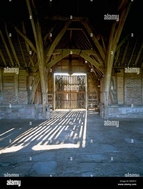 Interior View Towards Entrance Porch Leigh Court Barn Worcestershire