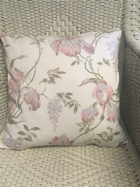 Mauve And Pink Floral Scatter Cushion Cover Jacaranda Country Cottage