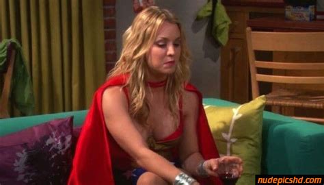 Kaley Cuoco Performs A Double Nipple Slip Nude Leaked Porn Photo
