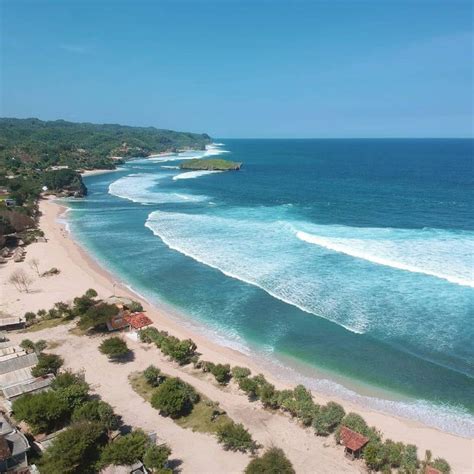 Pantai Krakal Lokasi Fasilitas Dan Harga Tiket Masuk Davi Tour Jogja