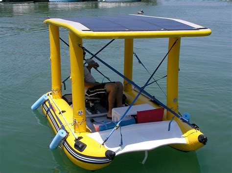 Solar Powered Inflatable Boats Clean Renewable Energy