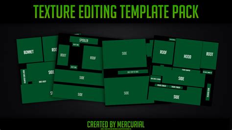 Texture Editing Template Pack Gta5