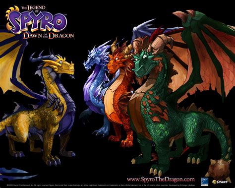 Free Download Group The Legend Of Spyro Dawn Of The Dragon 1280x1024