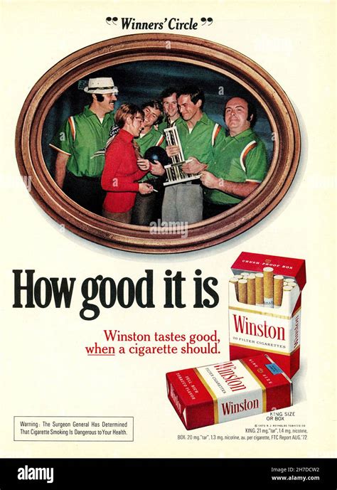 Winston Cigarettes America Hi Res Stock Photography And Images Alamy