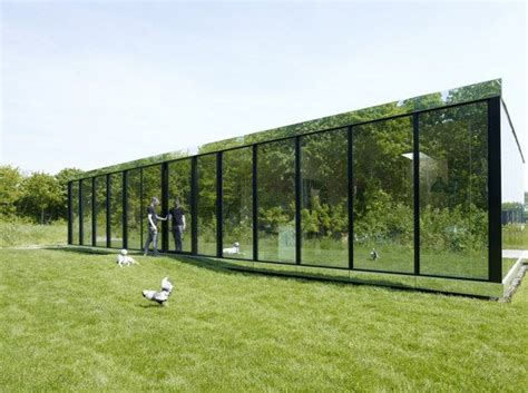 The House Of Mirrors In Amsterdam Современный дизайн дома Нидерланды