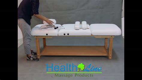 Healthline Massage Table Headrest And Armrest Assembly Youtube