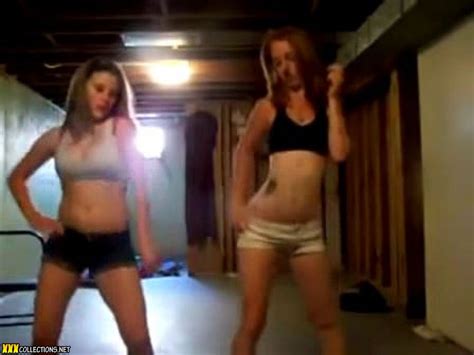 2 Horny Young Teens Make Out And Dance In Basement Video