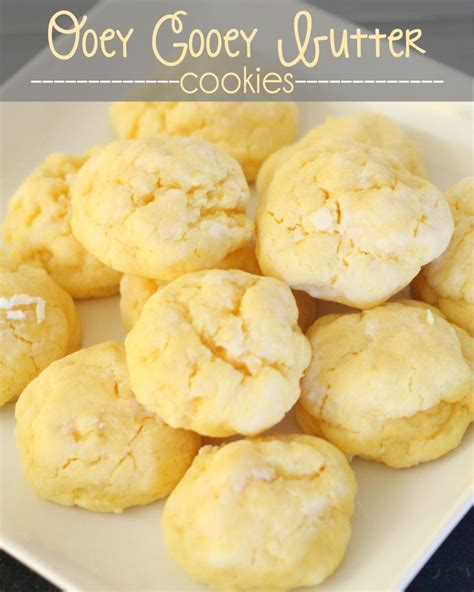 Ooey Gooey Butter Cookies Too Hungry To Workout